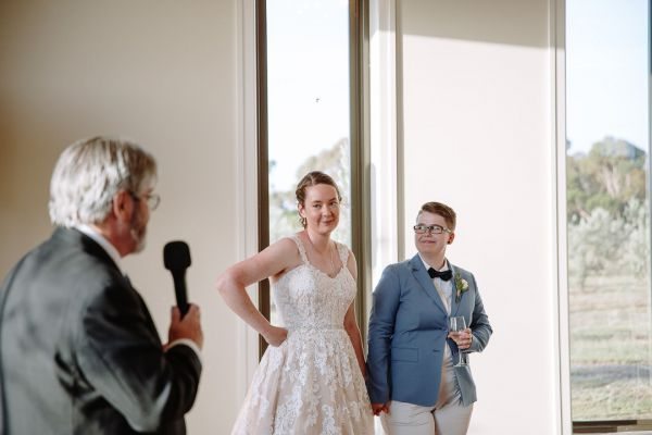 Ruth and Chelsea's wedding day in Point Cook, frame 328