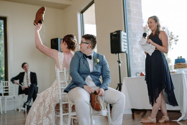 Ruth and Chelsea's wedding day in Point Cook, frame 352