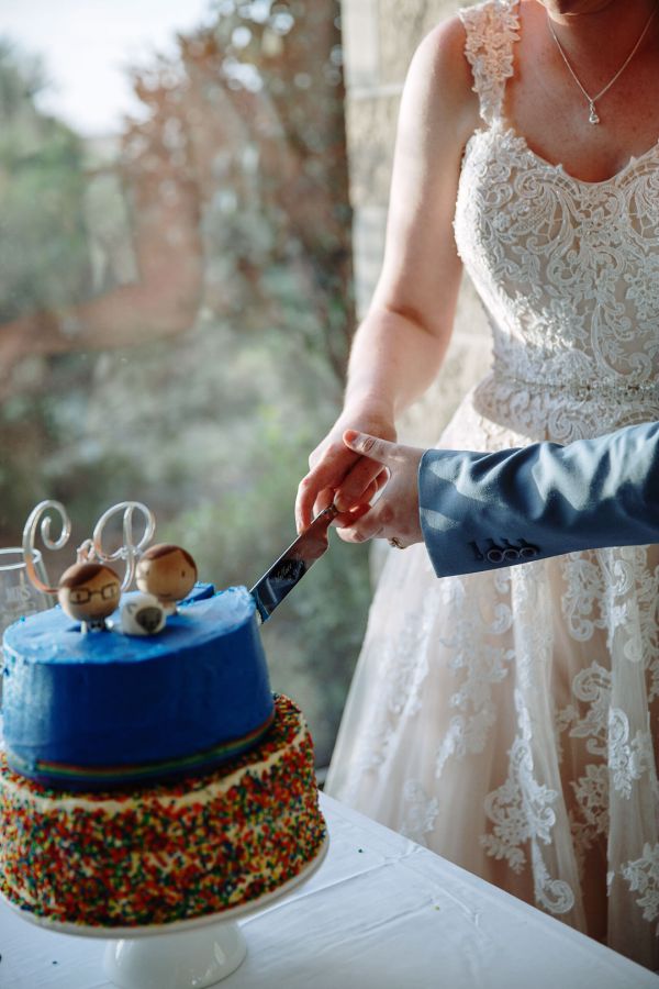 Ruth and Chelsea's wedding day in Point Cook, frame 361