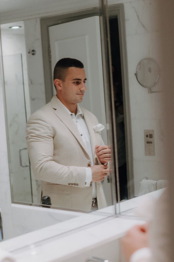 Sergeants Mess wedding photo Mosman