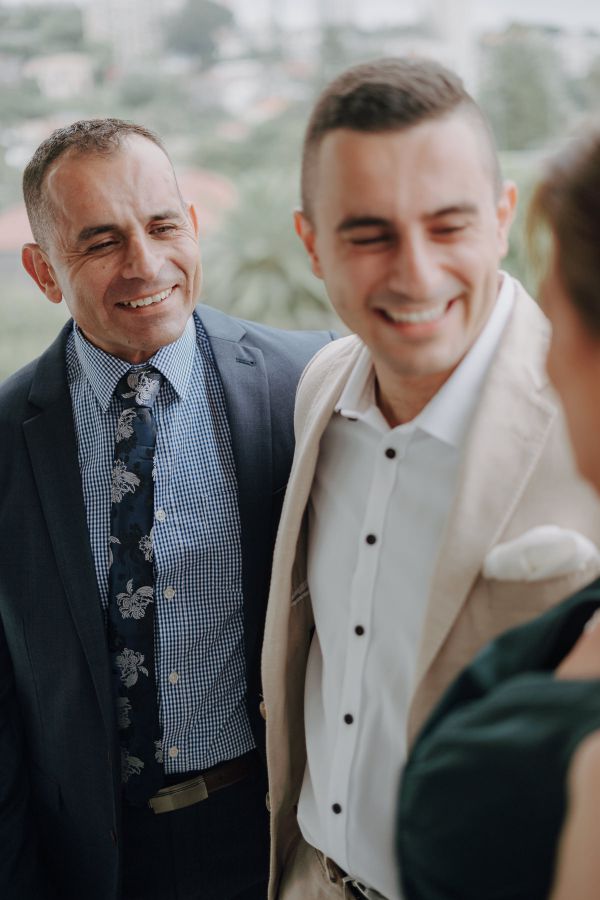 Sarah and George's wedding day in Mosman, frame 007