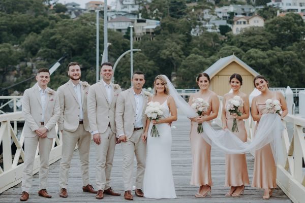 Sarah and George's wedding day in Mosman, frame 064