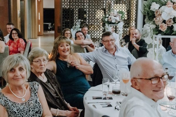 Sergeants Mess wedding, Sarah and George, frame 089
