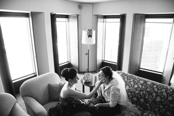 The couple's wedding day in Melbourne, frame 019