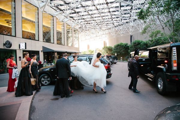 The couple's wedding day in Melbourne, frame 025