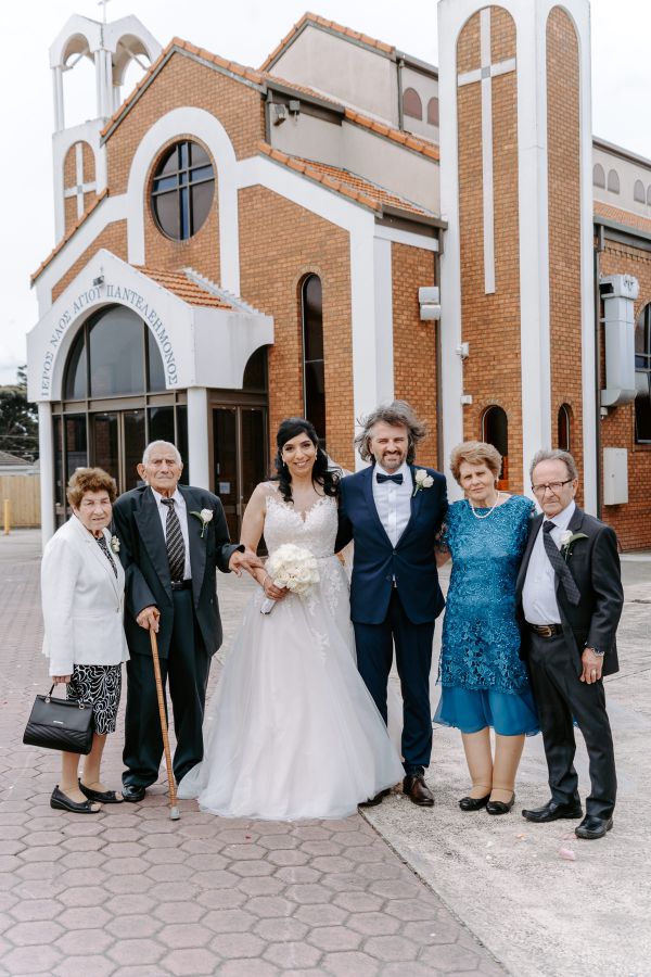 Georgia and Dennis' wedding day in Prahran, frame 100
