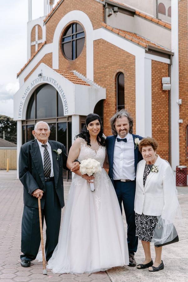 Georgia and Dennis' wedding day in Prahran, frame 103