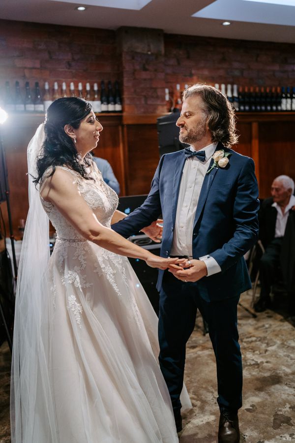 Georgia and Dennis' wedding day in Prahran, frame 157