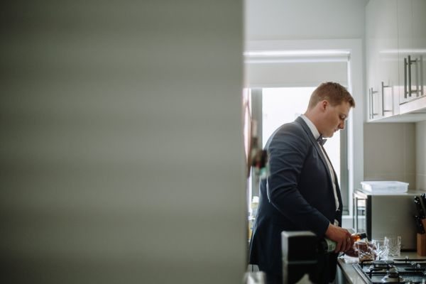 Jess and Billy's wedding day in Dromana, frame 004