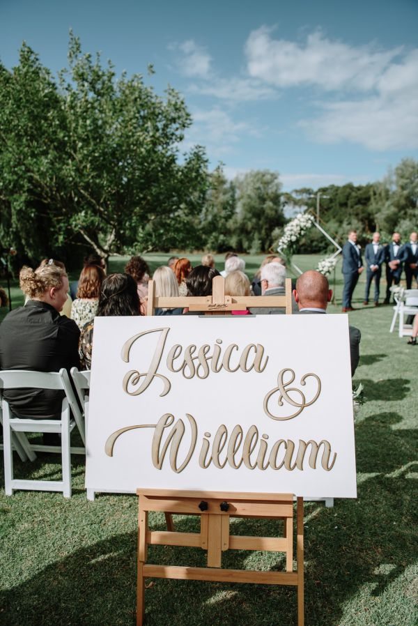 Jess and Billy's wedding day in Dromana, frame 019