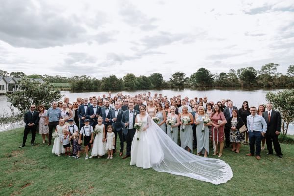 Jess and Billy's wedding day in Dromana, frame 031
