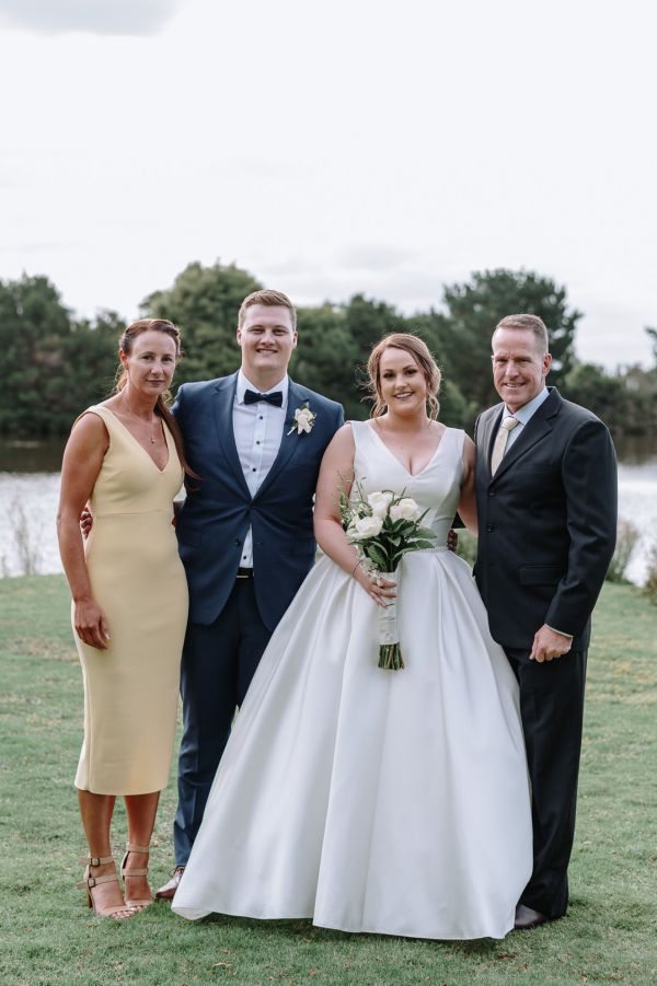 Jess and Billy's wedding day in Dromana, frame 040
