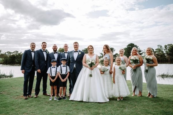 Jess and Billy's wedding day in Dromana, frame 043