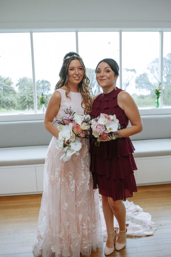 Bianca and Mark's wedding day in Melbourne, frame 055