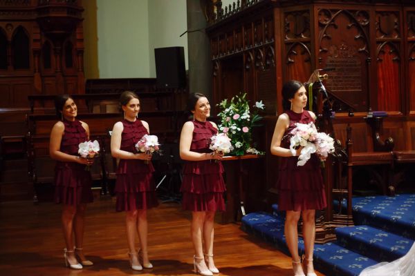 Wedding photograph 084 from Bianca and Mark's day at Scots’ Church