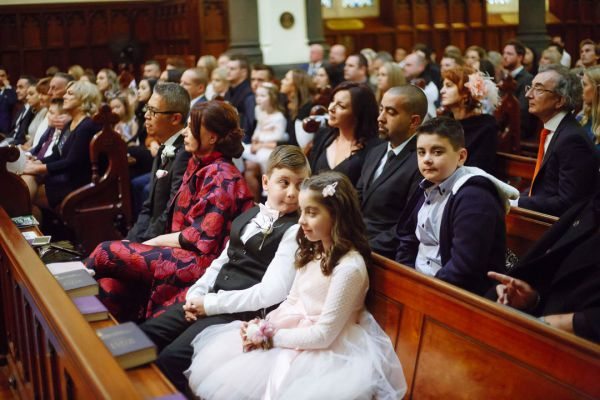 Wedding photograph 096 from Bianca and Mark's day at Scots’ Church