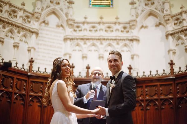 Bianca and Mark's wedding day in Melbourne, frame 100