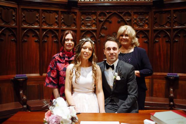 Bianca and Mark's wedding day in Melbourne, frame 121