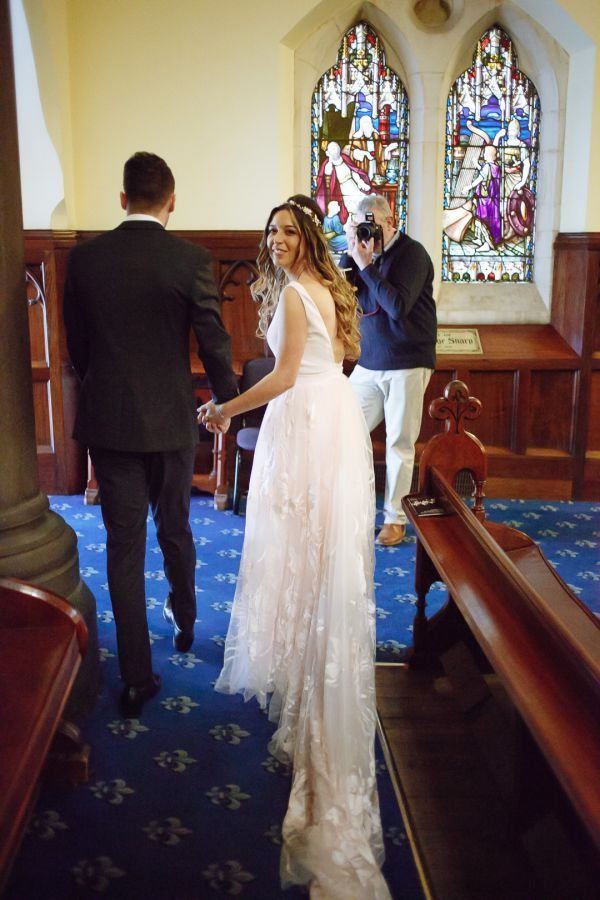 Bianca and Mark's wedding day in Melbourne, frame 130