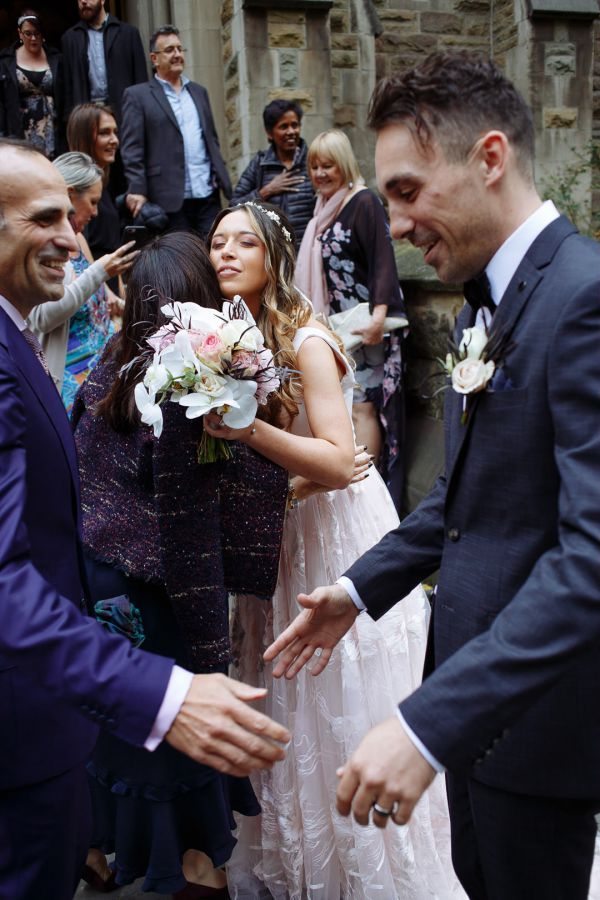 Bianca and Mark's wedding day in Melbourne, frame 136