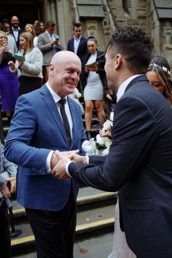 Bianca and Mark's wedding day in Melbourne, frame 142