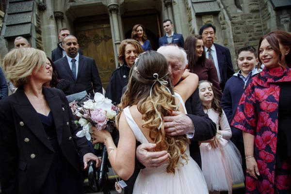 Bianca and Mark's wedding day in Melbourne, frame 151