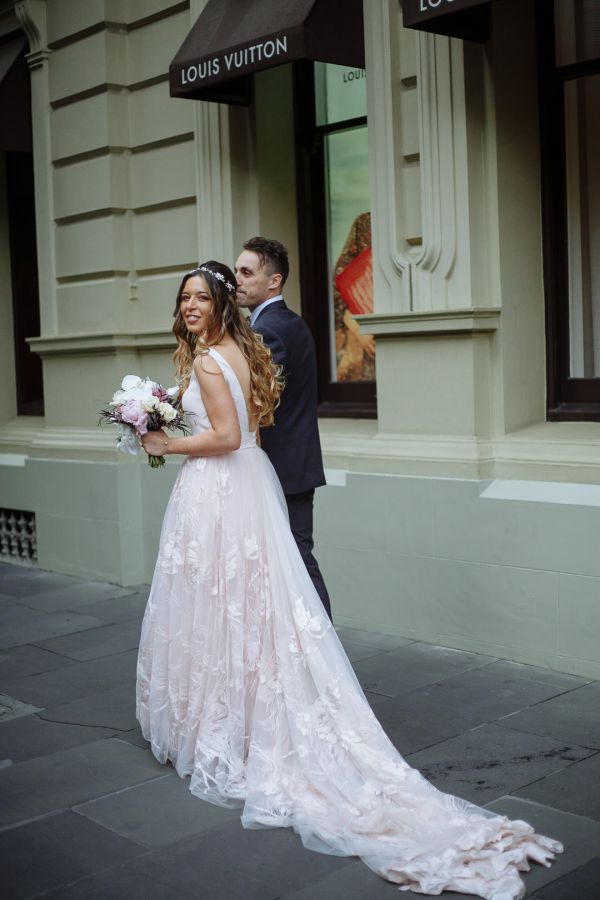 Bianca and Mark's wedding day in Melbourne, frame 163