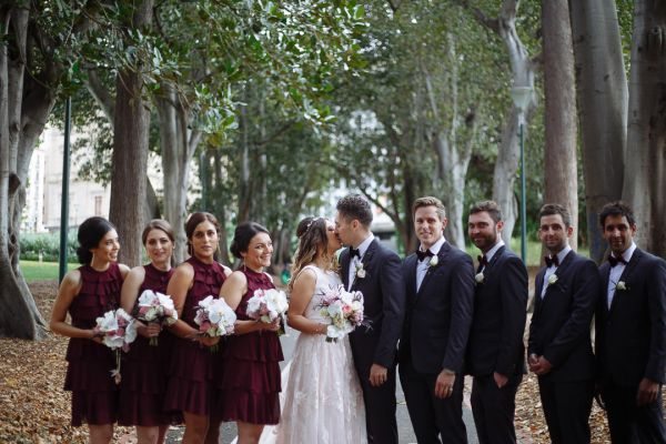 Bianca and Mark's wedding day in Melbourne, frame 166