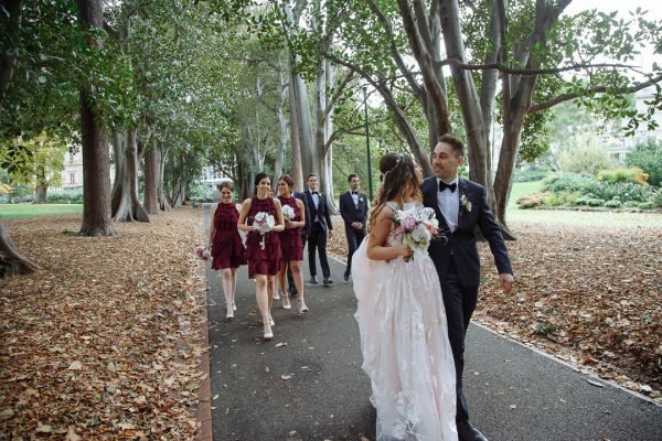 Bianca and Mark's wedding day in Melbourne, frame 169