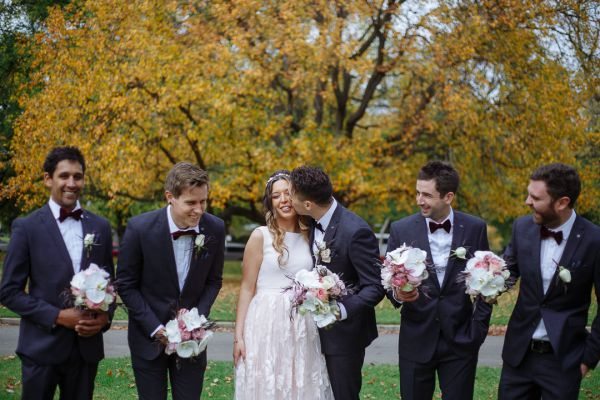 Bianca and Mark's wedding day in Melbourne, frame 178