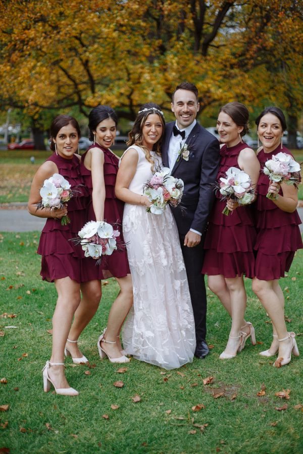 Bianca and Mark's wedding day in Melbourne, frame 181