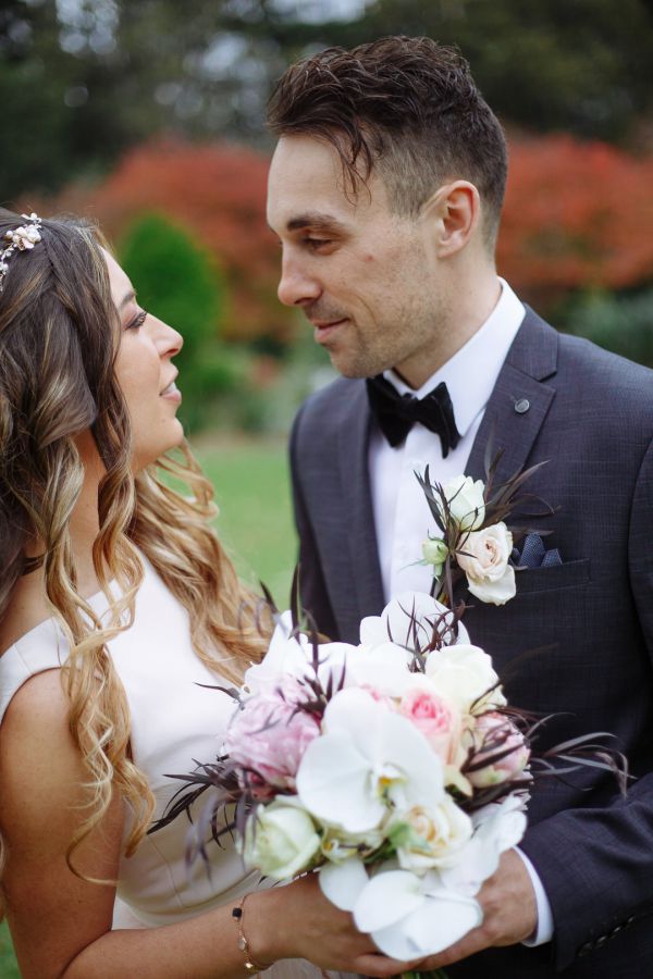 Bianca and Mark's wedding day in Melbourne, frame 211