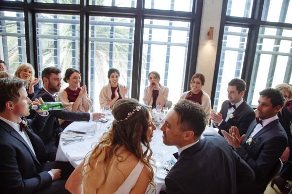 Bianca and Mark's wedding day in Melbourne, frame 226