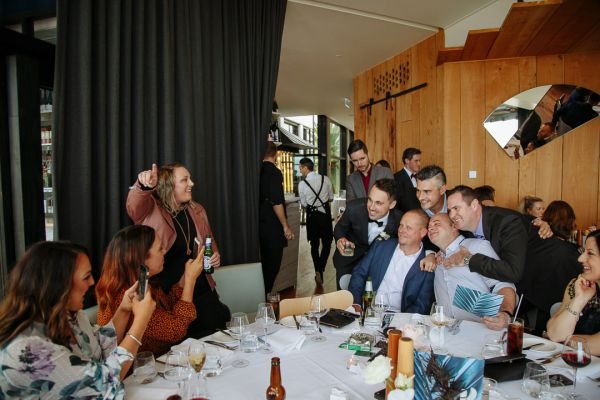 Bianca and Mark's wedding day in Melbourne, frame 268