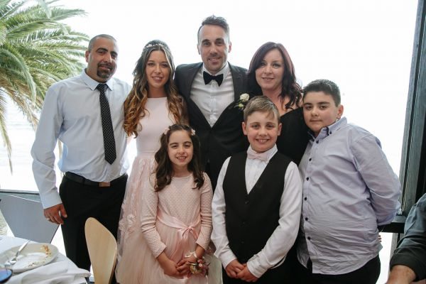 Bianca and Mark's wedding day in Melbourne, frame 307