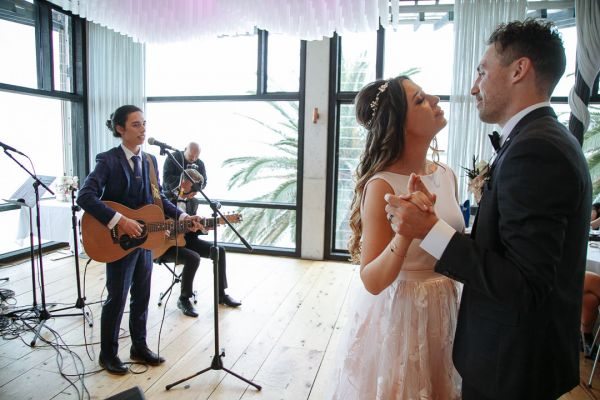 Bianca and Mark's wedding day in Melbourne, frame 331