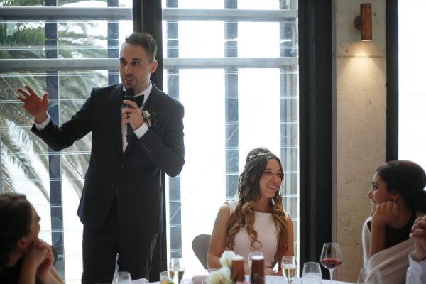 Bianca and Mark's wedding day in Melbourne, frame 361