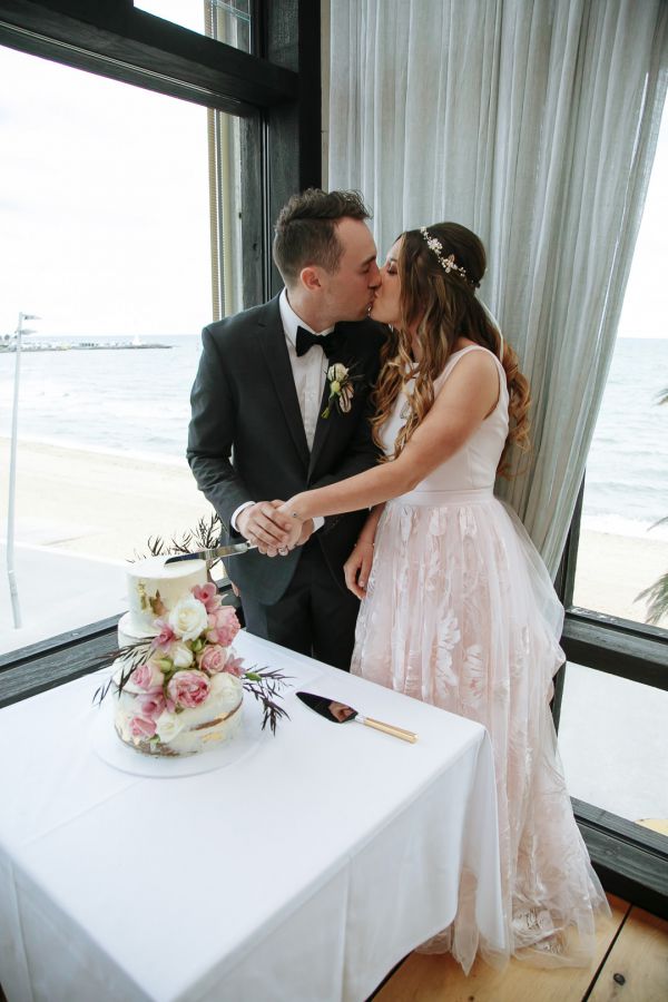 Bianca and Mark's wedding day in Melbourne, frame 367