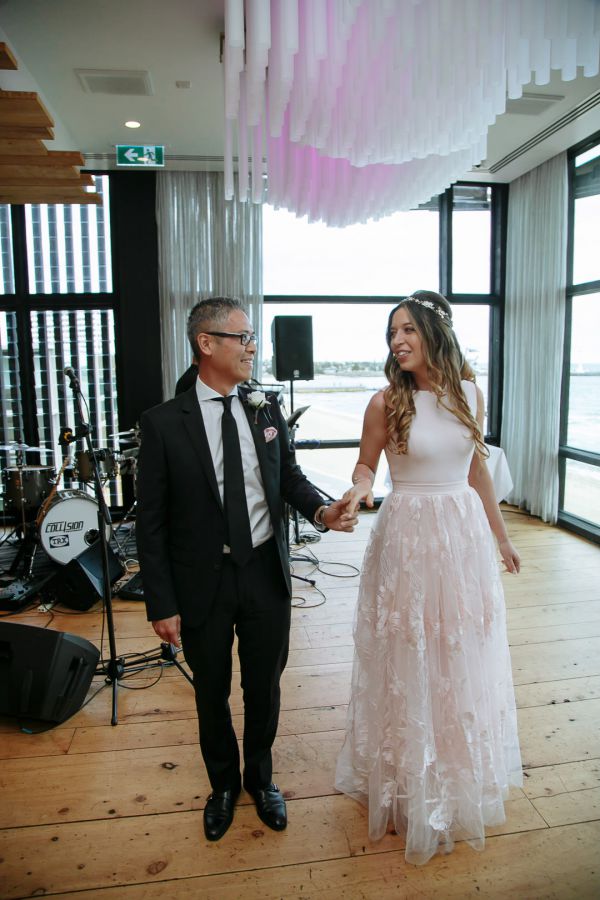 Bianca and Mark's wedding day in Melbourne, frame 370