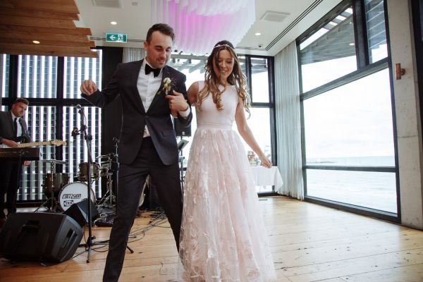 Bianca and Mark's wedding day in Melbourne, frame 376