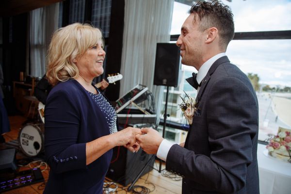 Bianca and Mark's wedding day in Melbourne, frame 382