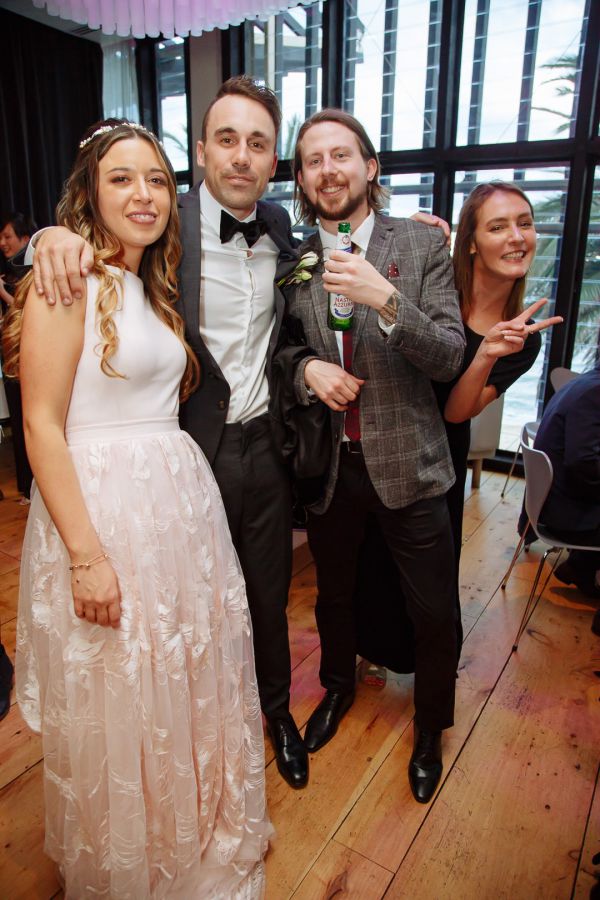 Bianca and Mark's wedding day in Melbourne, frame 403