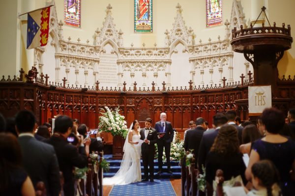 Helen and Jonathan's wedding day in Melbourne, frame 118