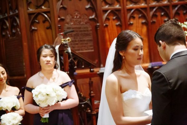 Helen and Jonathan's wedding day in Melbourne, frame 145