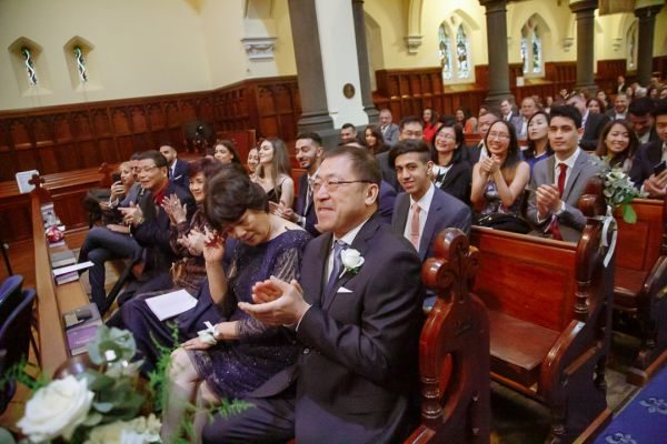 Helen and Jonathan's wedding day in Melbourne, frame 151