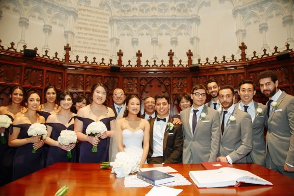 Wedding photograph 168 from Helen and Jonathan's day at Scots’ Church
