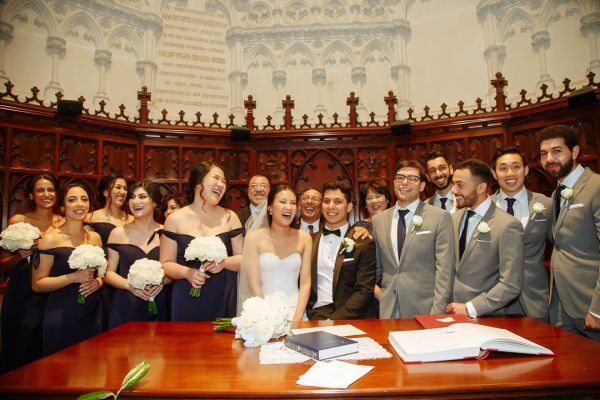 Helen and Jonathan's wedding day in Melbourne, frame 169