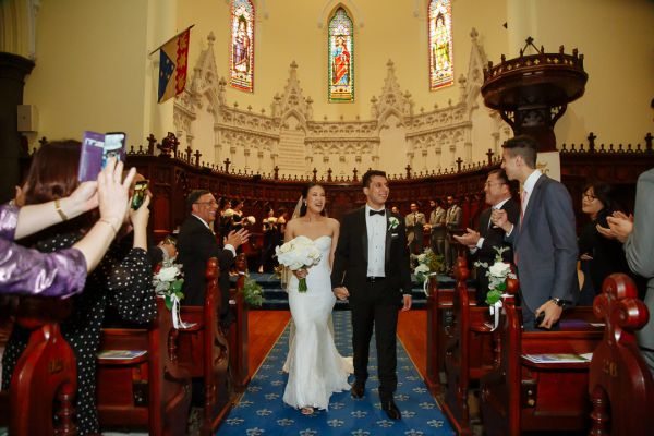 Helen and Jonathan's wedding day in Melbourne, frame 175