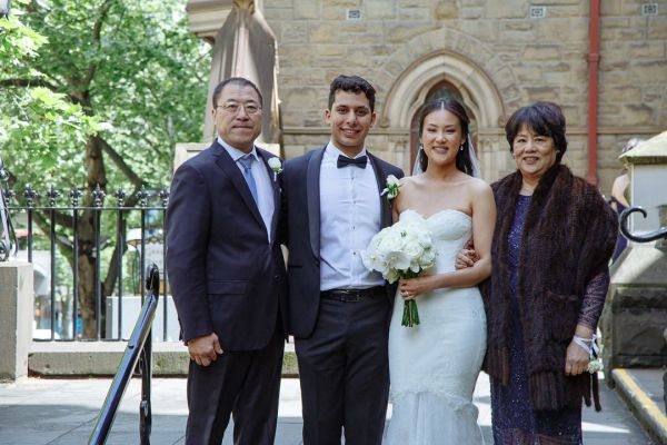 Helen and Jonathan's wedding day in Melbourne, frame 205