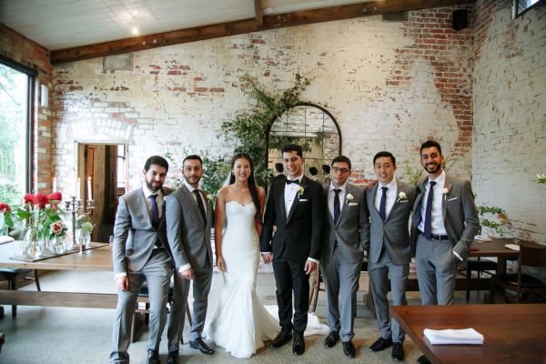 Helen and Jonathan's wedding day in Melbourne, frame 325
